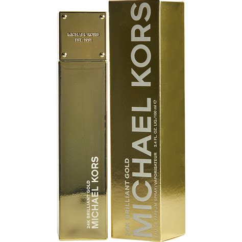 michael kors 24k brilliant gold 50 ml|Michael Kors 24k gold perfume.